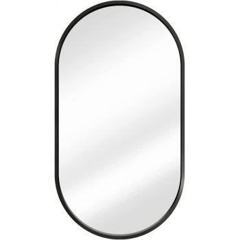 Beauty Salon Metal Oval Frame Wall Makeup Mirror